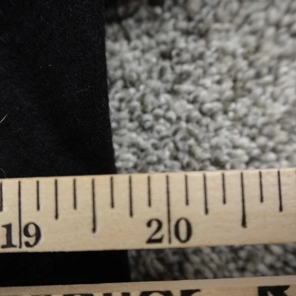 Gap Jacket Womens M Black Wool Double Breasted Peacoat Car Coat Heavy Preppy Y2K - Picture 6 of 10